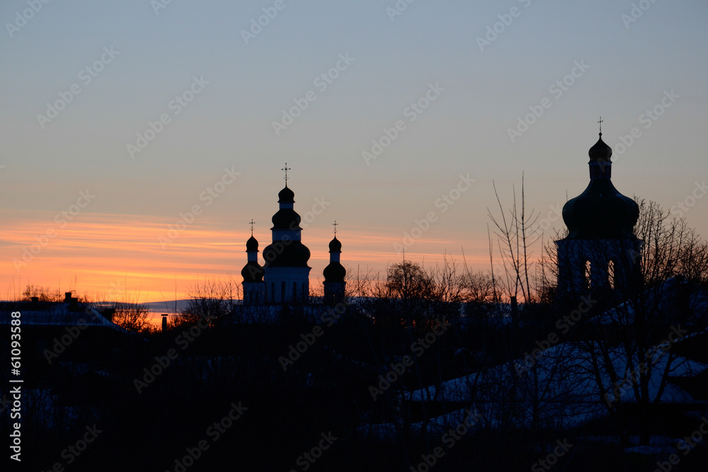 Вид на Елецкий монастырь, Чернигов