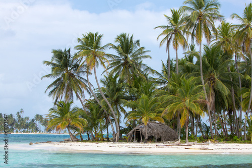 Beautiful paradise island, San Blas © piccaya
