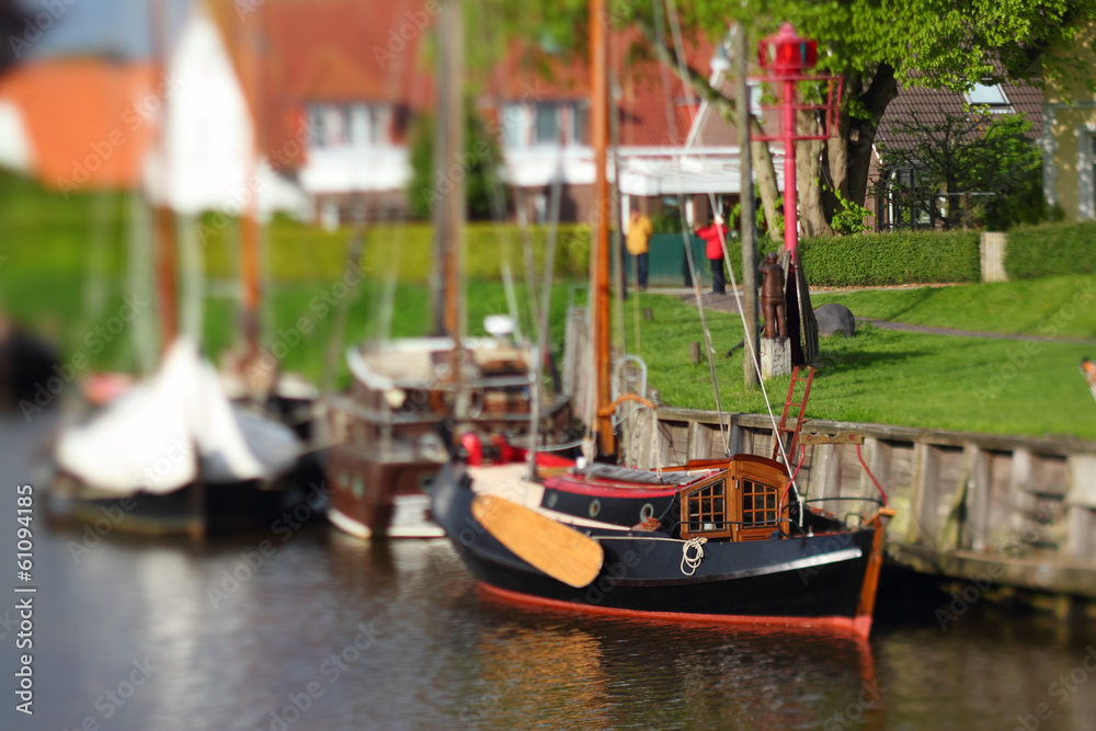 Obraz premium altes segelboot
