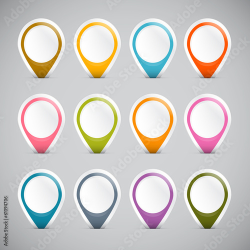 Free Download Colorful Vector Labels, Tags, Stickers Set - GFXLoad