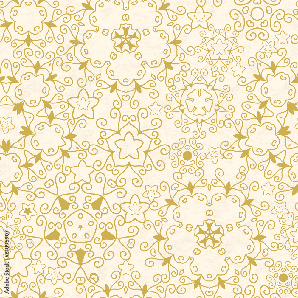 vector abstract swirls old paper texture seamless pattern