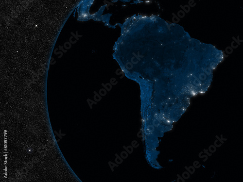 Night in South America