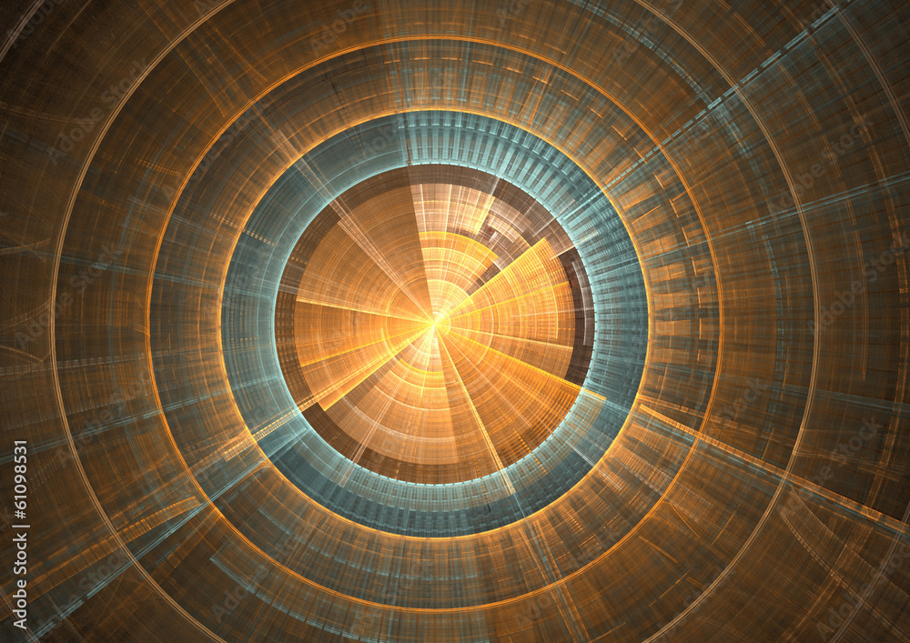 Fototapeta premium Sonar screen