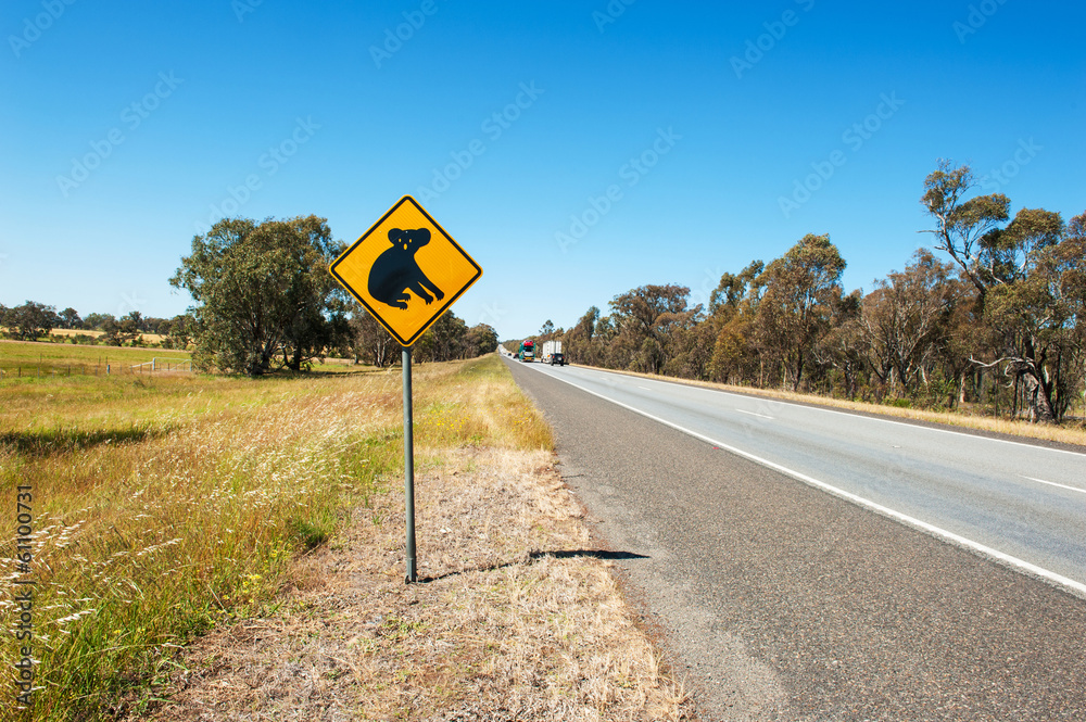 Photography Poster Koala warning | Wall Art | Abposters.com