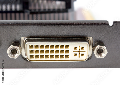 Electronic collection - DVI video card connector