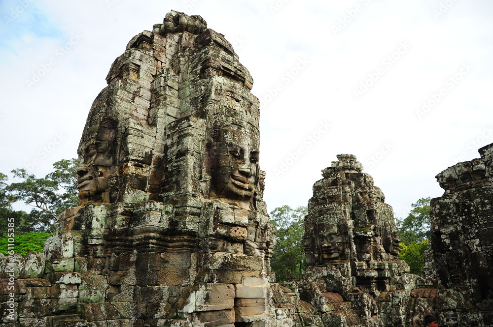 Face of Bayon Temple, Cambodia