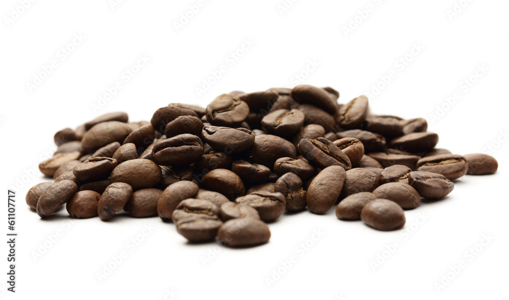 Brown coffee beans Brown coffee beans