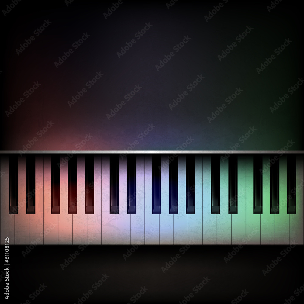 Fototapeta premium Abstract jazz music background