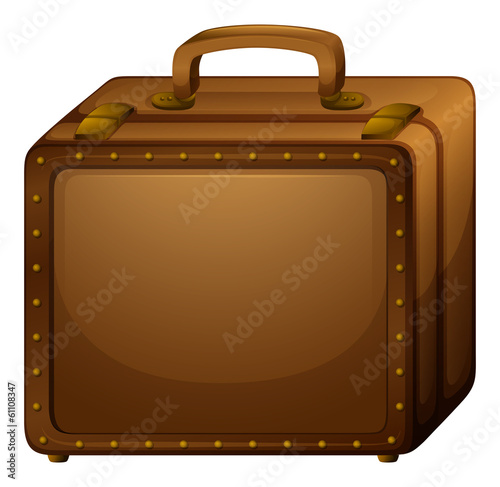 A brown baggage