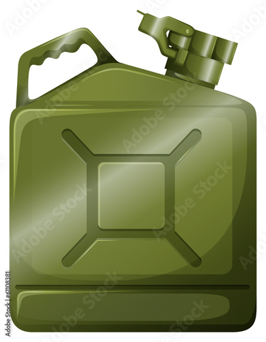 An oil container