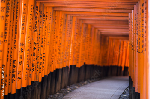 Fushimi Inari Taisha shrine. Kyoto. Japan