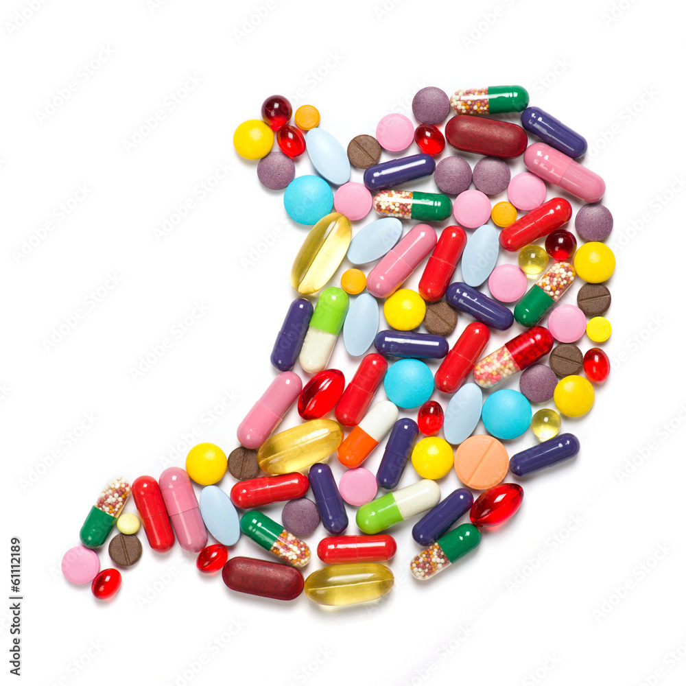 stomach made of tablets stomach made of tablets