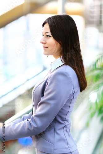 Young pretty business woman in the bright modern office Free Download Young pretty business woman in the bright modern office - GFXLoad