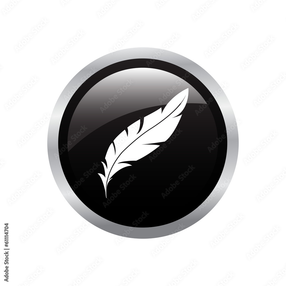 Feather Icon button