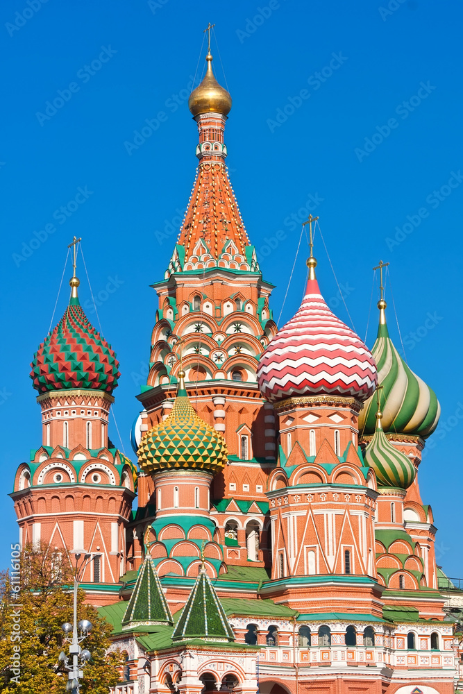 Saint Basil Cathedral  in Moscow