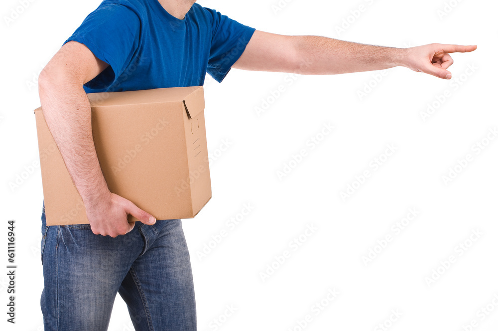 Delivery man.