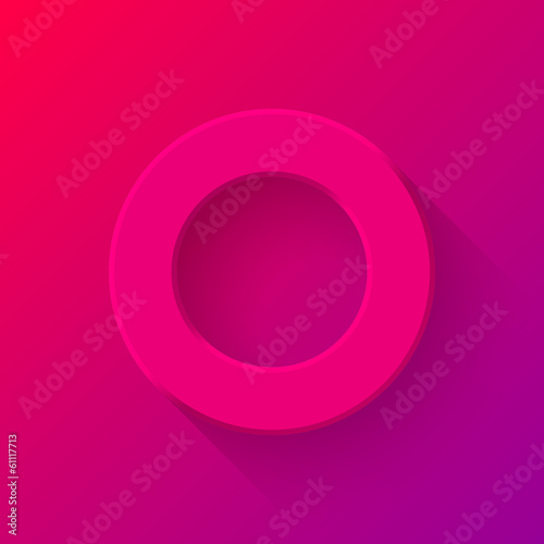Magenta Abstract Technology Volume Button Template