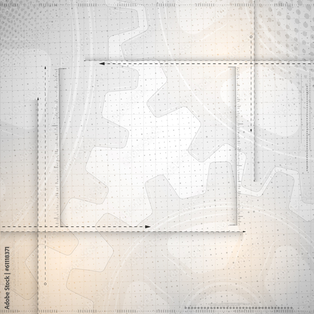 Fototapeta premium Abstract technology background