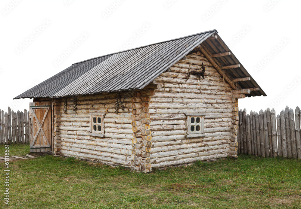 Ancient wooden house Ancient wooden house