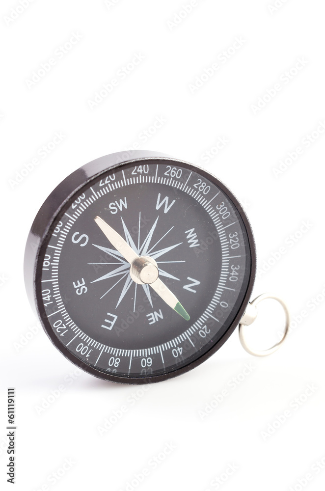 Compass isolated on white background