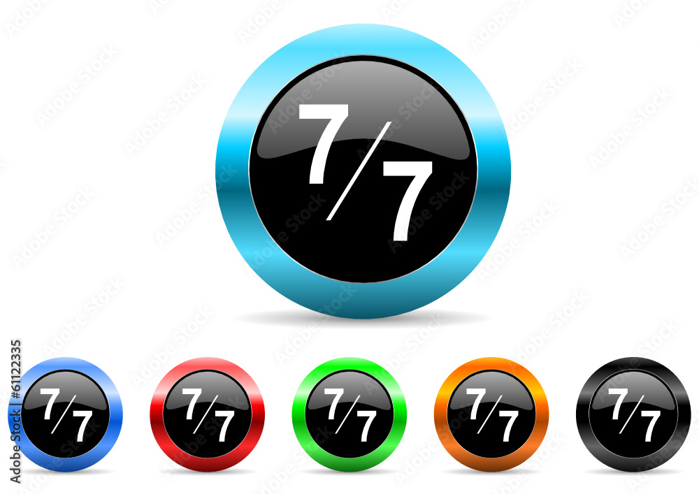 always icon vector set always icon vector set