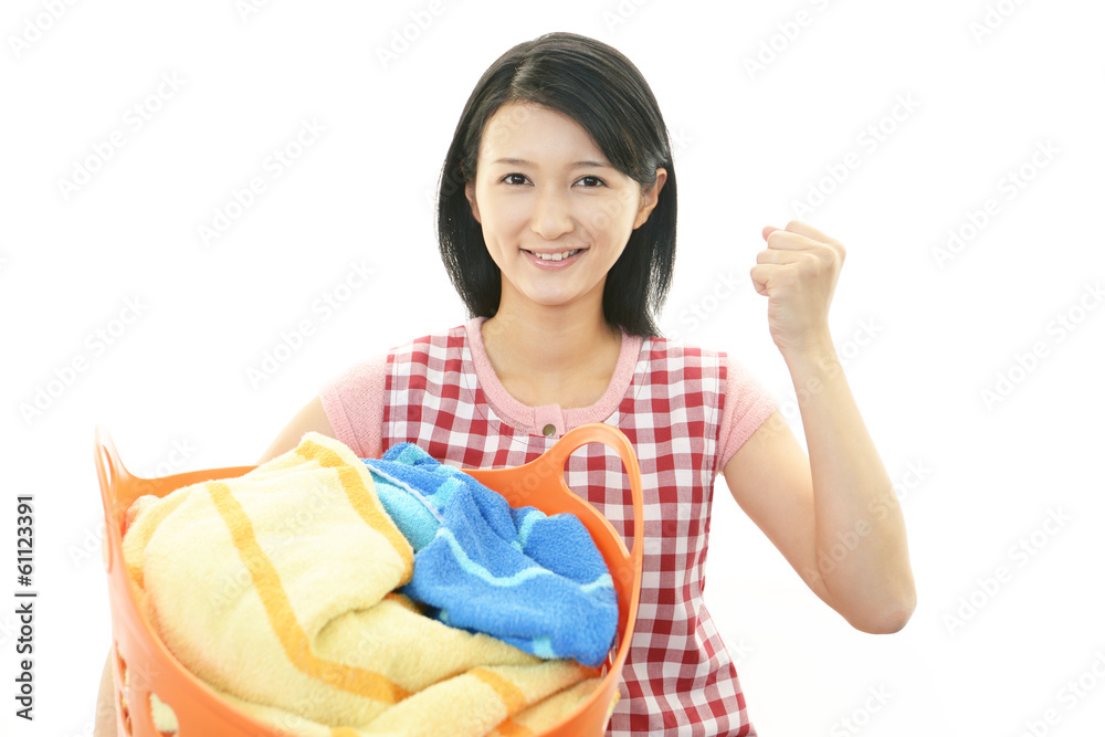 ガッツポーズの主婦 ガッツポーズの主婦