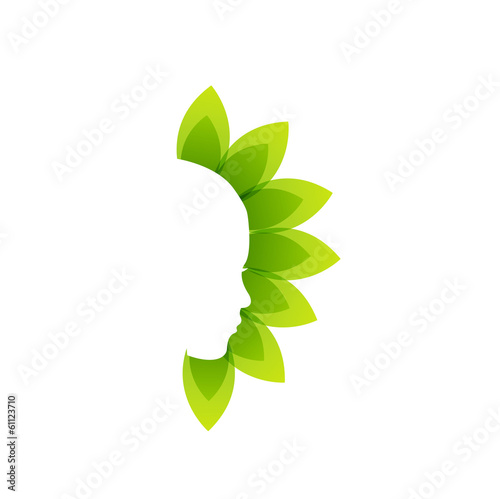 Natural beauty logo- Holistic healing