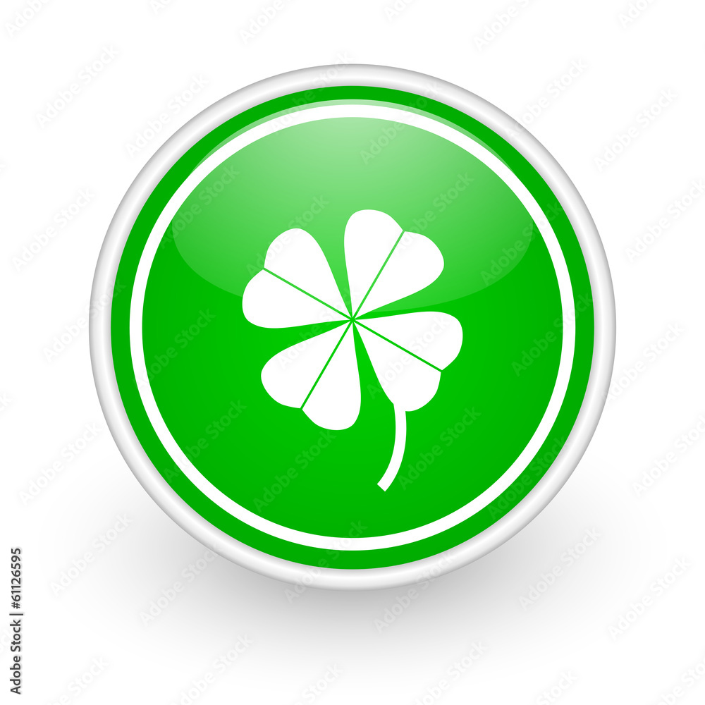 four-leaf clover icon