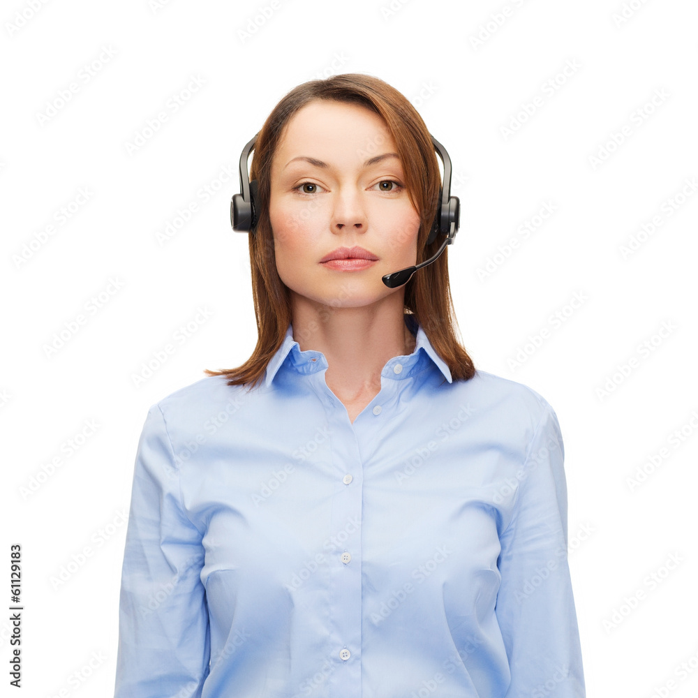 friendly female helpline operator friendly female helpline operator
