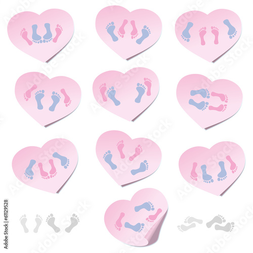 Sex Positions Heart Sticky Notes