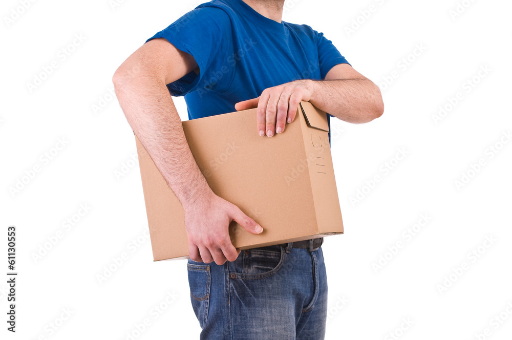 Delivery man. Delivery man.