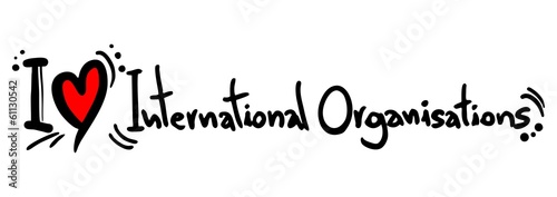 Organisations intenational love