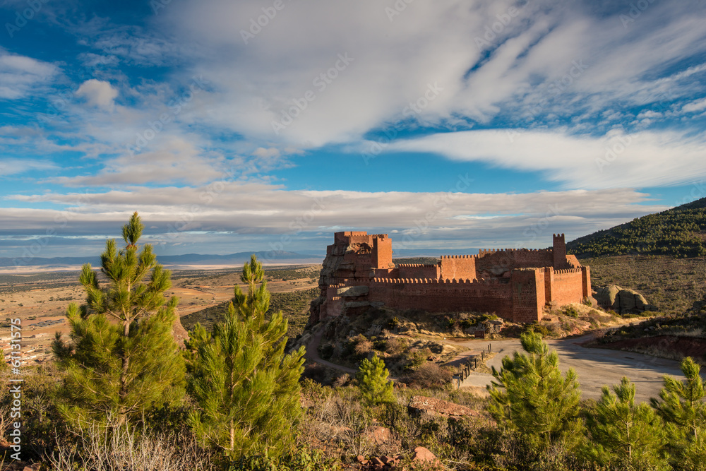 Castillo de Peracense. Teruel. España