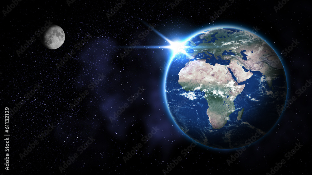 Obraz premium Earth from Space