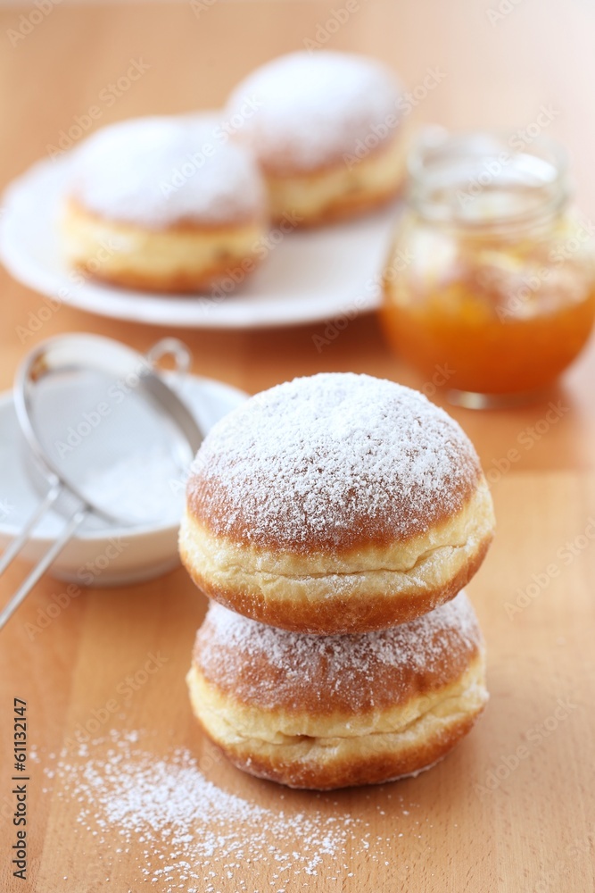 Krapfen - Bismarck doughnuts