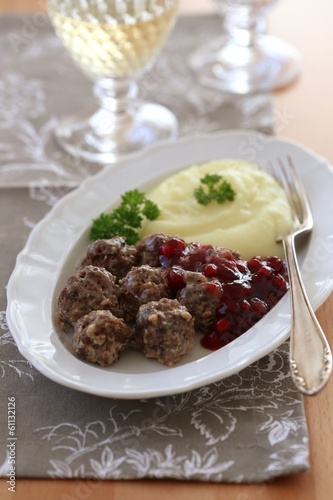 Swedish meatballs köttbullar