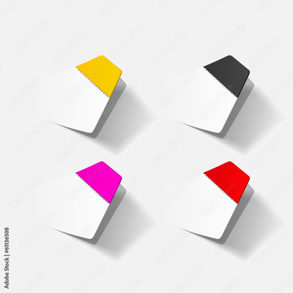 realistic design element realistic design element