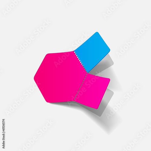 realistic design element