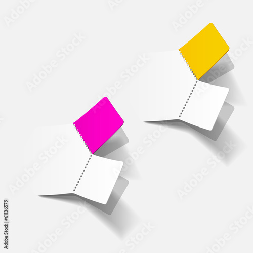 realistic design element
