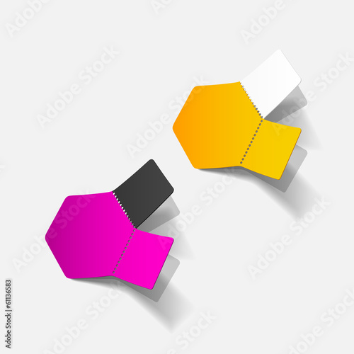 realistic design element