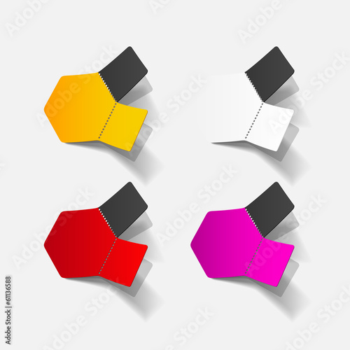 realistic design element