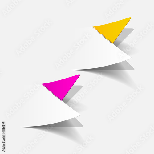 realistic design element