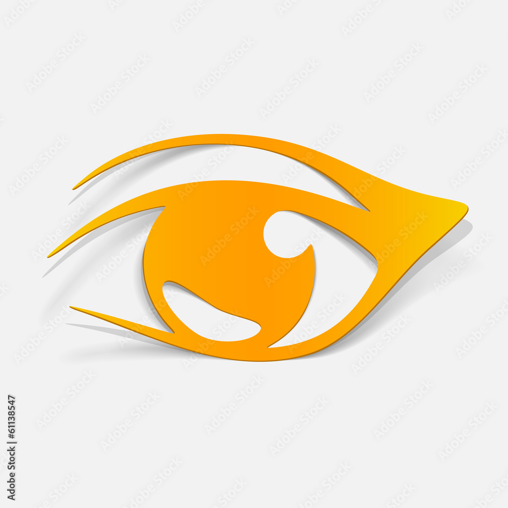realistic design element: eye
