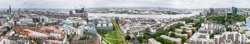 Panorama of Hamburg, Germany