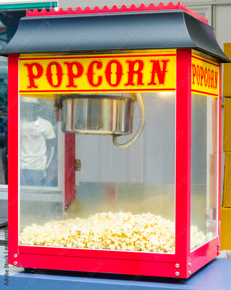 Obraz premium popcorn machine