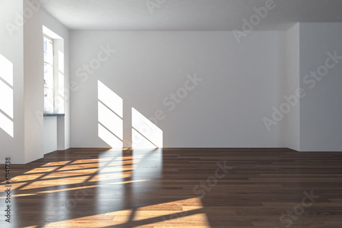 Canvastavla leerer Raum in 3D