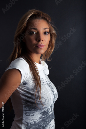Gorgeous middle eastern woman