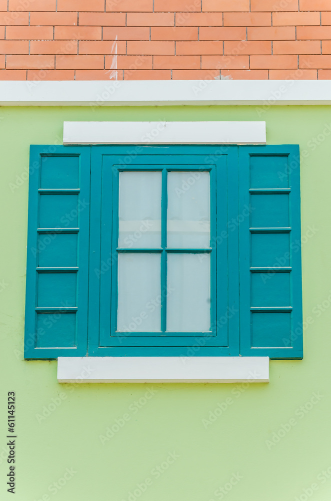 Obraz premium Vintage tuscany italian Window italian tuscany style