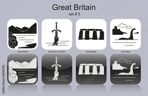 Icons of Great Britain