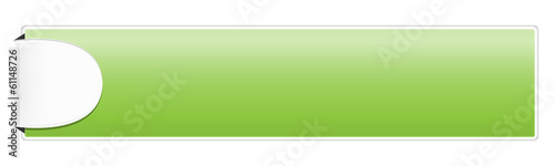 the blank glossy button